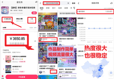 图片[1]-靠蛋仔派对日入3600+，会截图就能做，保姆式教学 无脑操作（教程+资料）-云上仙人资源网