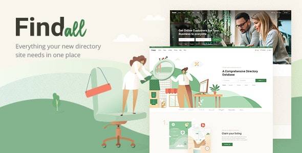 FindAll v1.4 - 商业目录主题