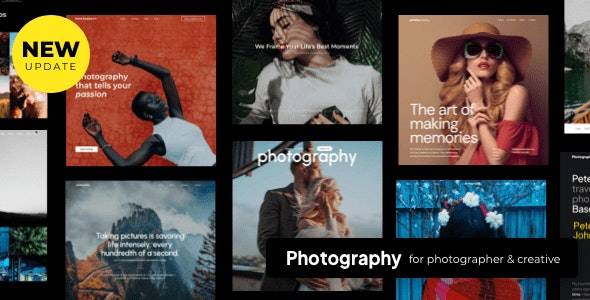 Photography v7.4 - 响应式摄影主题