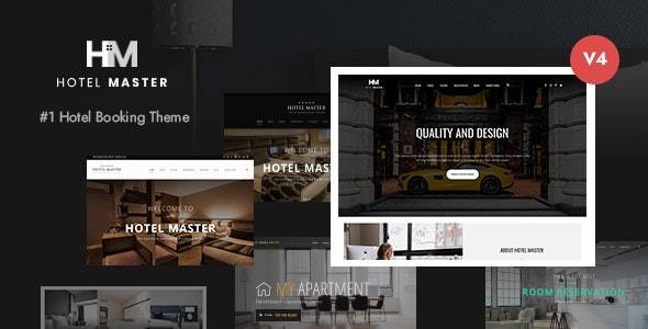 Hotel Master v4.1.8 - 酒店预订 WordPress 主题