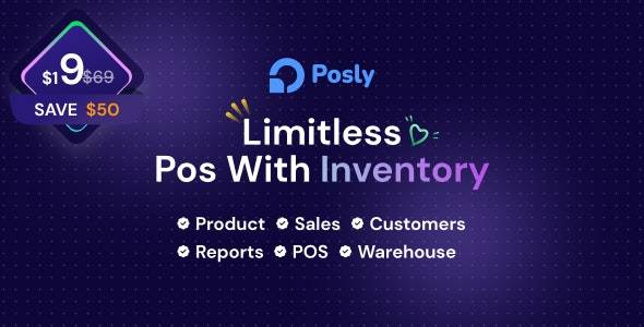 Posly v1.0 - 带库存管理系统的 Pos