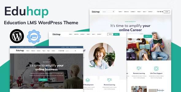 Eduhap v1.0 - 教育 LMS WordPress 主题
