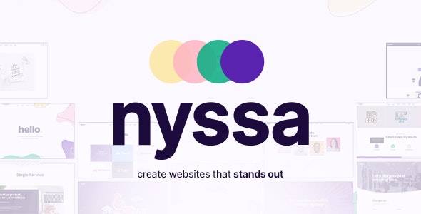 Nyssa v1.2 - 一页和多页多用途 WordPress 主题