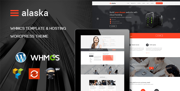 Alaska v4.3.1 - WHMCS 和托管 WordPress 主题