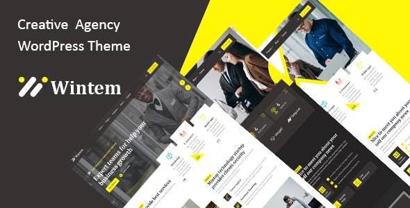 Wintem v1.0 - 创意机构 WordPress 主题