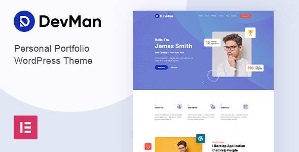 Devman v1.0 - 个人作品集 WordPress 主题