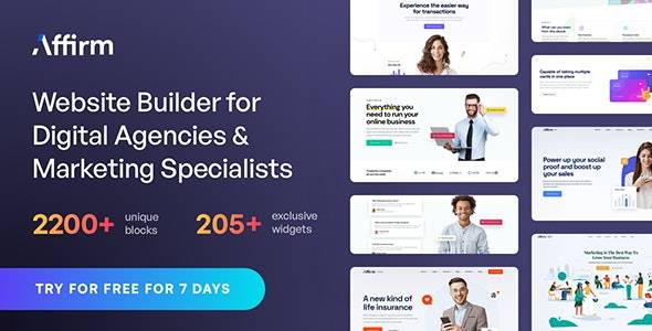 Affirm v3.0.1 - 营销和数字机构 WordPress 主题