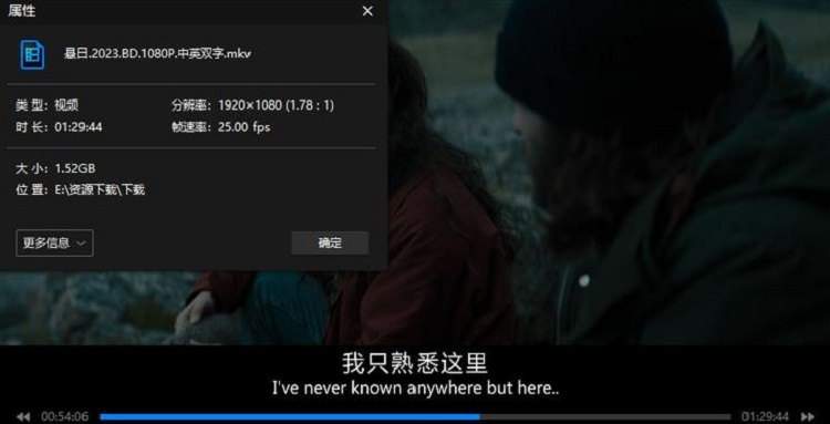 电影《悬日》高清英语中英双字幕