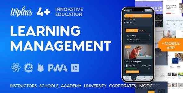 WPLMS v4.9.2.0 - WordPress 学习管理系统，教育主题