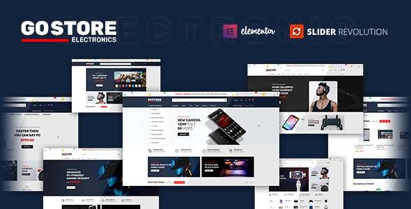 GoStore v1.2.5 - Elementor WooCommerce WordPress 主题
