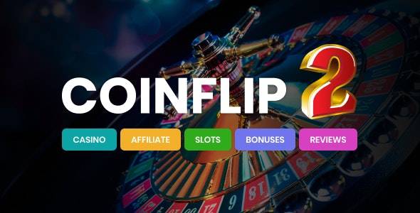 Coinflip v2.6 - 赌场联盟和赌博 WordPress 主题