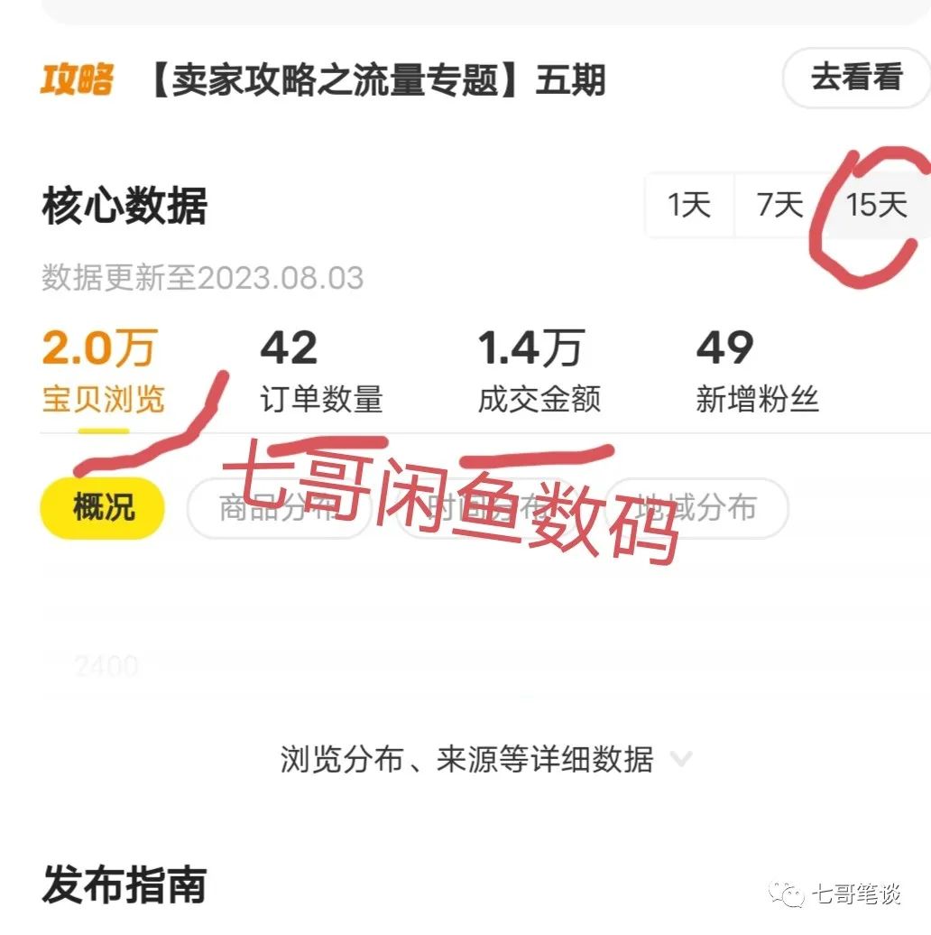 图片[1]-怎样去稳定闲鱼店铺流量-云上仙人资源网