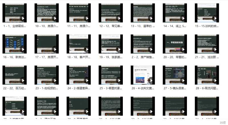 皮哥《房产销售新渠道获客与业务》完结版课程视频合集 皮哥《房产销售新渠道获客与业务》完结版课程视频合集