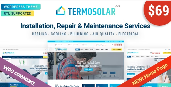 Termosolar v3.5 - 维护服务 WordPress 主题