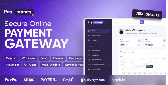 PayMoney v4.0.1 - 安全在线支付网关