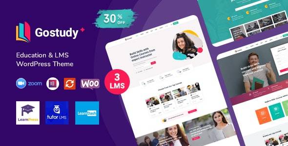 Gostudy v2.3.9 - 教育WordPress主题