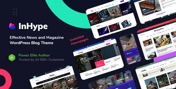 InHype v1.5.1 - 博客和杂志 WordPress 主题