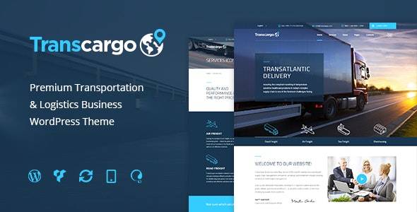 Transcargo v2.9 - 物流和运输 WP 主题