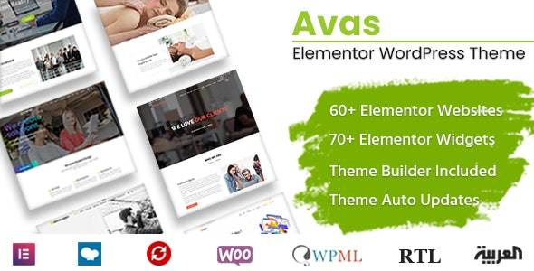 Avas v6.4 - 多用途 WordPress 主题