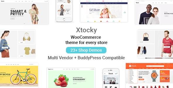 Xtocky v2.4.4 - WooCommerce 响应式主题