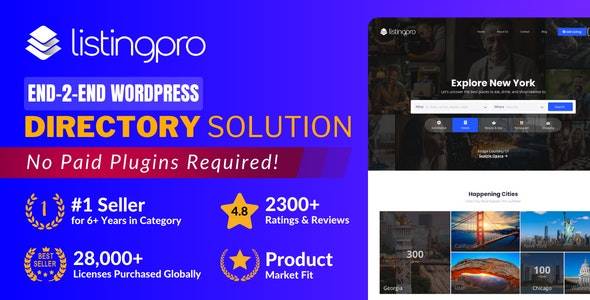ListingPro v2.9 - WordPress 目录主题