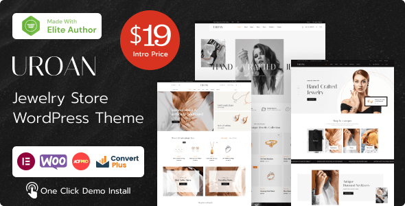 Uroan v1.0 - 珠宝店 WordPress 主题