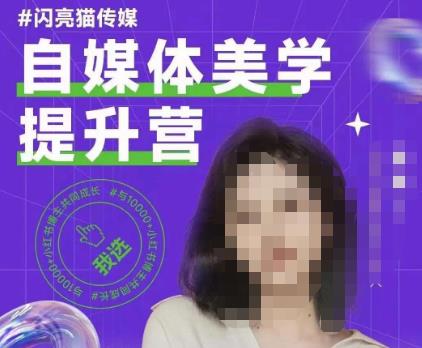 自媒体美学提升营,手把手带你提升品牌审美,做一个有调性的博主