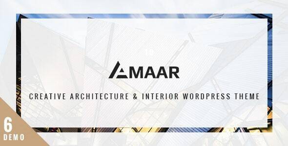 Amaar v1.1.2 - 创意建筑和室内 WordPress 主题