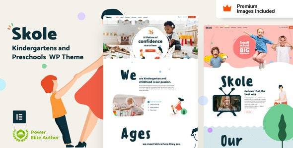 Skole v10.2 - 学校幼儿园 WordPress Elementor