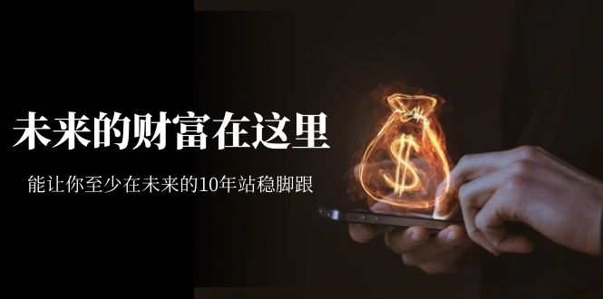 图片[1]-某收费文章《未来的财富在这里》能让你至少在未来的10年站稳脚跟-云上仙人资源网