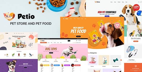 Petio v1.1.2 - 宠物商店 WooCommerce WordPress 主题