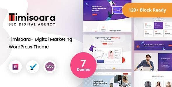 Timisoara v3.0.0 - 数字营销 WordPress 主题 + RTL