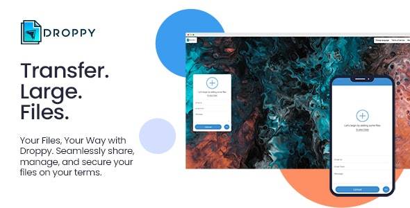 Droppy v2.6.1 - 在线文件传输和共享