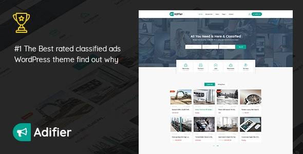 Adifier v3.9.4 - 分类广告 WordPress 主题