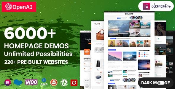 Soledad v8.4.0 - 多概念博客/杂志 WP 主题
