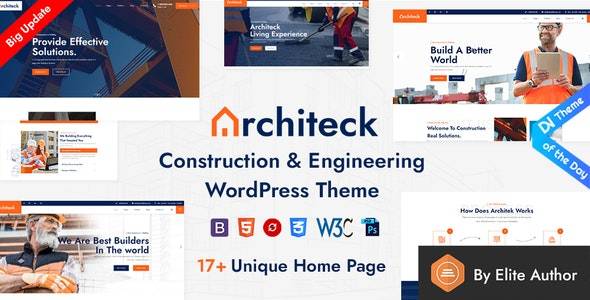 Architek v2.2 - 建筑 WordPress 主题