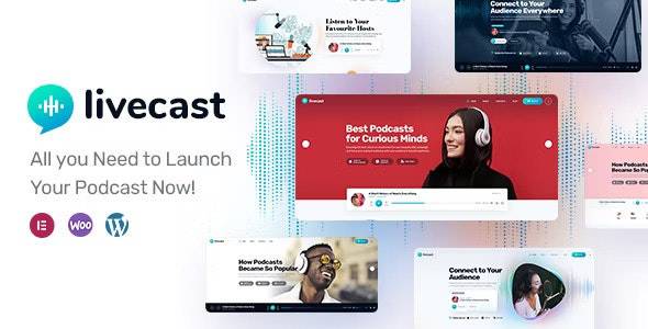 Livecast v1.1.0 - 播客主题