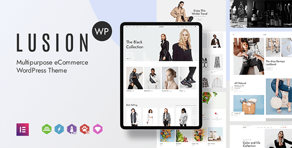 Lusion v2.0.7 - 多用途电子商务 WordPress 主题