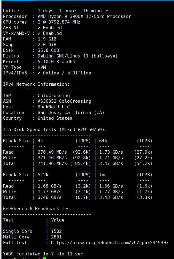 Racknerd:闪购活动归来 RN VPS 3款AMD 高性能VPS限时72小时促销