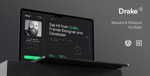 Drake v3.0.1 - 个人作品集简历主题