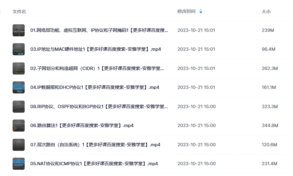 22天勤率辉考研计算机网络全程班