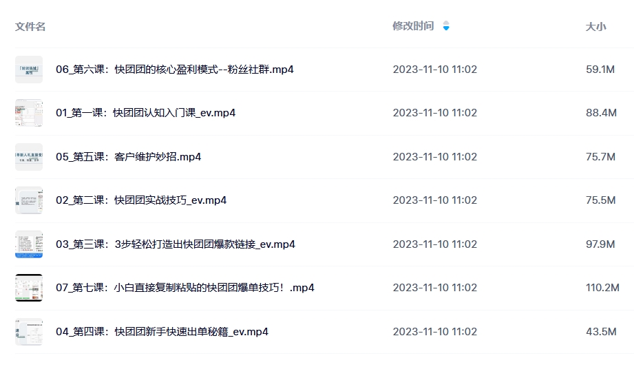 快团团赚钱实战营，千万级流水团长带你玩转快团团