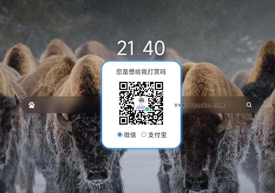 gpt帮我写了一个非常漂亮的打赏代码