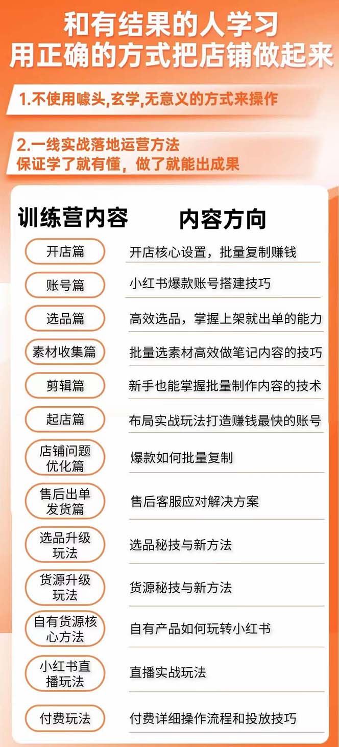 图片[1]-新个体·搞钱-小红书训练营：实战落地运营方法，抓住搞钱方向，每月多搞2w+-云上仙人资源网