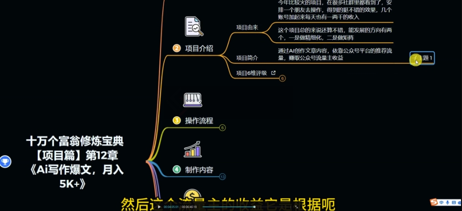 十万个富翁修炼宝典之12.AI写作爆文,月入5k+