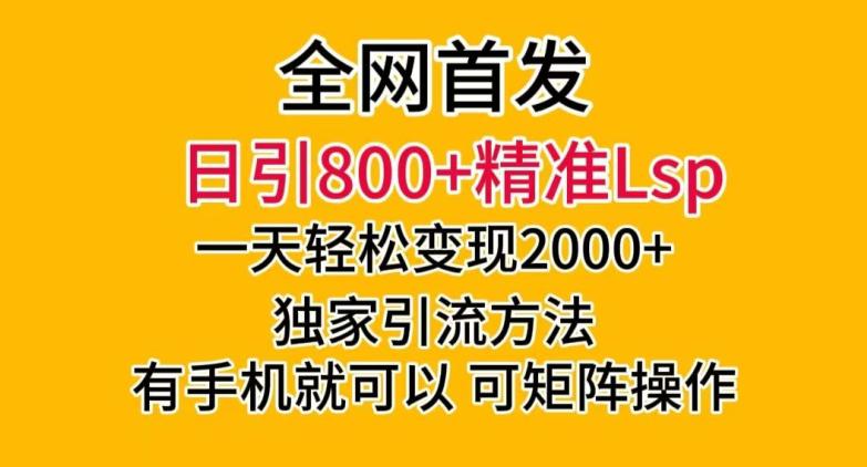 图片[1]-全网首发！日引800+精准老色批，一天变现2000+，独家引流方法，可矩阵操作【揭秘】-云上仙人资源网