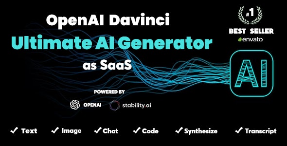 OpenAI Davinci v2.9 - AI写作助手和内容创建者作为SaaS