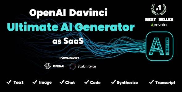 OpenAI Davinci v3.0 -作为SaaS的AI写作助手和内容创建者