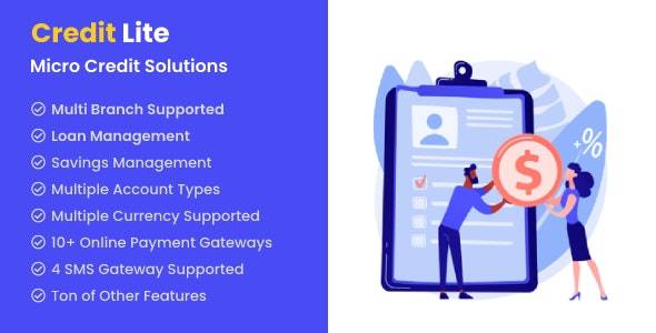 Credit Lite v1.5.5 -多分支贷款和储蓄管理系统