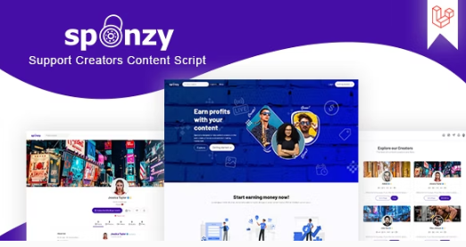 Sponzy v5.1 -支持创作者内容脚本